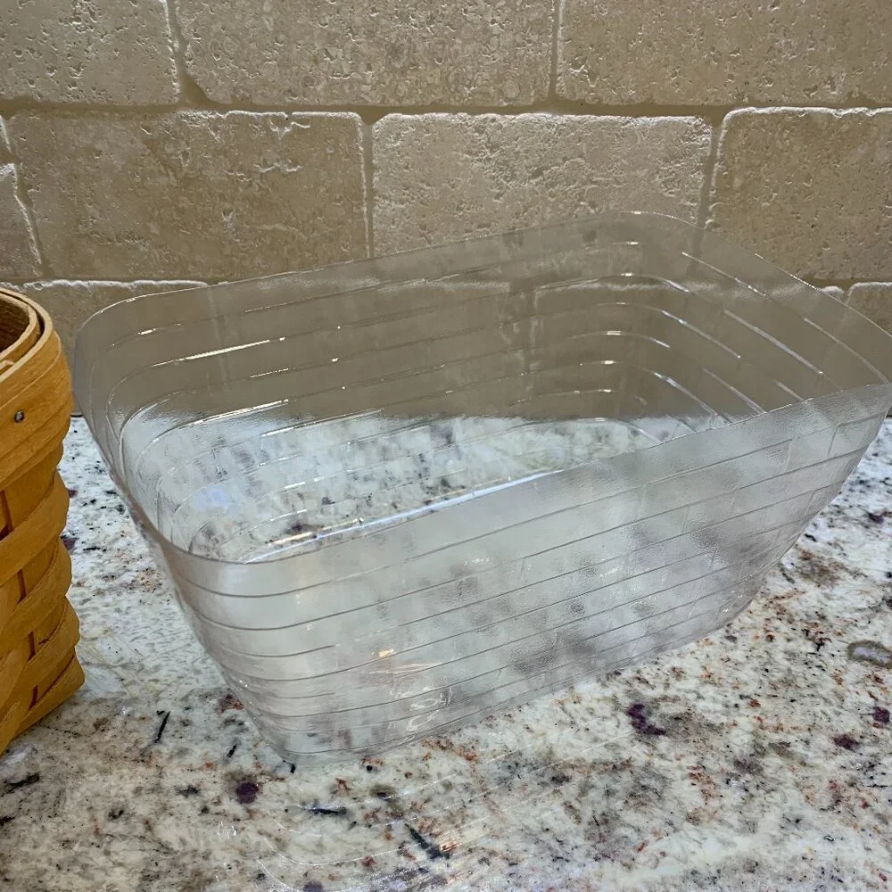 Longaberger Basket with liner Vintage 1997 Handwoven